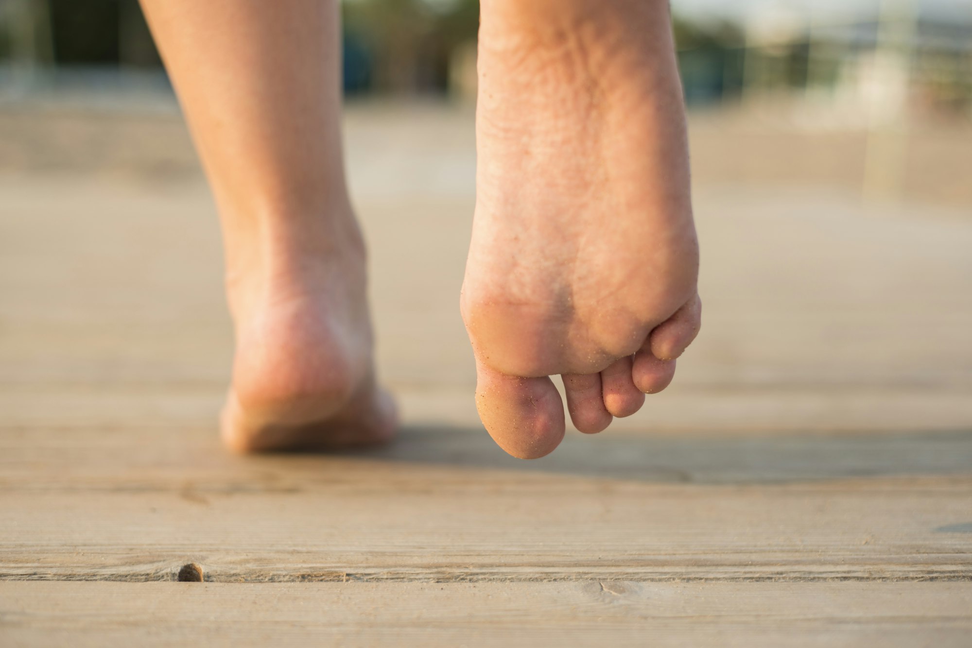 Feet detail